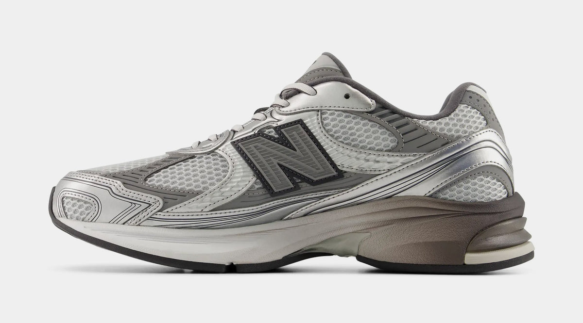 ABZORB 2010 Grey Days Mens Running Shoes (Black/Silver Metallic/Casterock) - sneakers - view 3