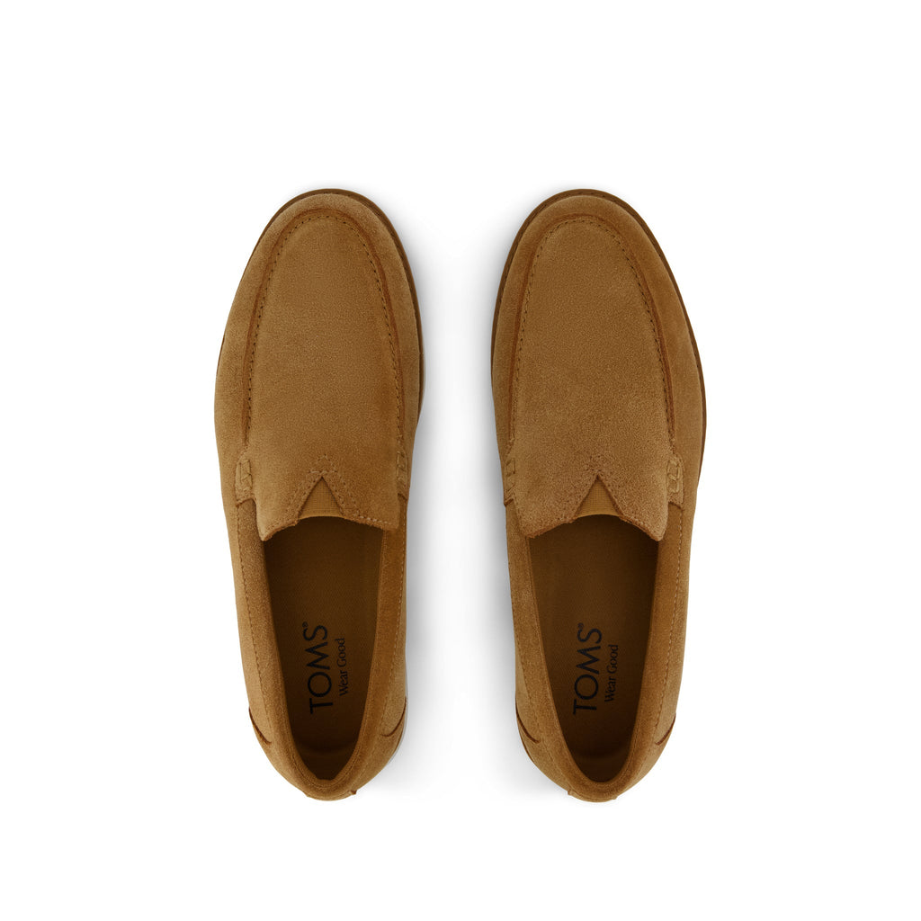 Mens Marcos Loafer Tan Suede - loafers - view 6