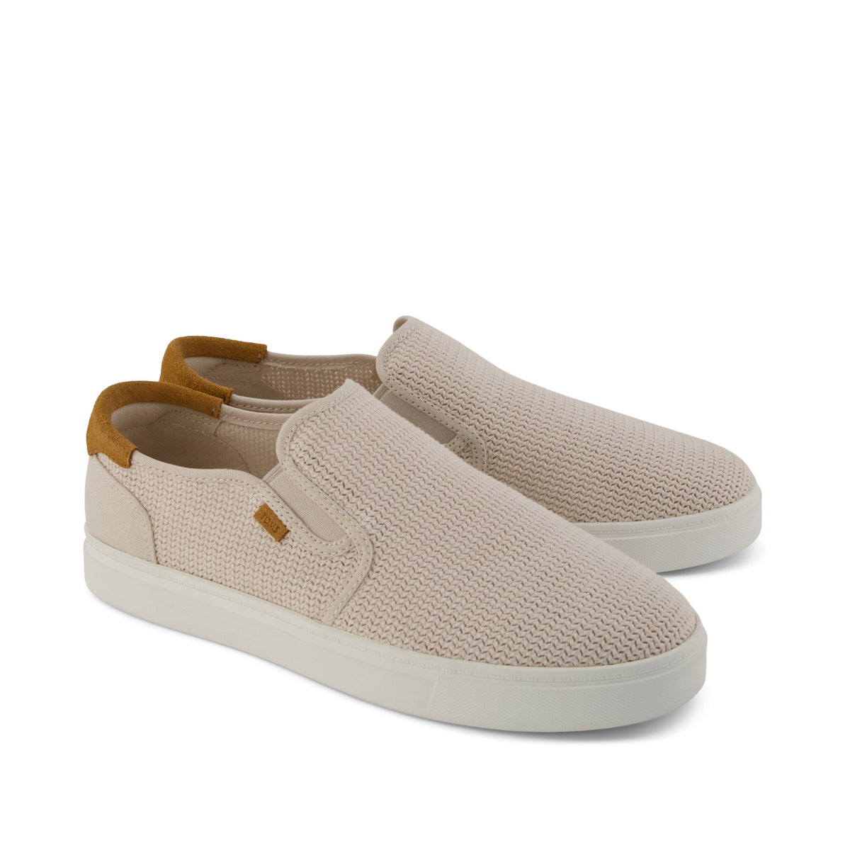 Mens Baja 2.0 Slip On Sneaker Taupe Mesh - sneakers - view 3