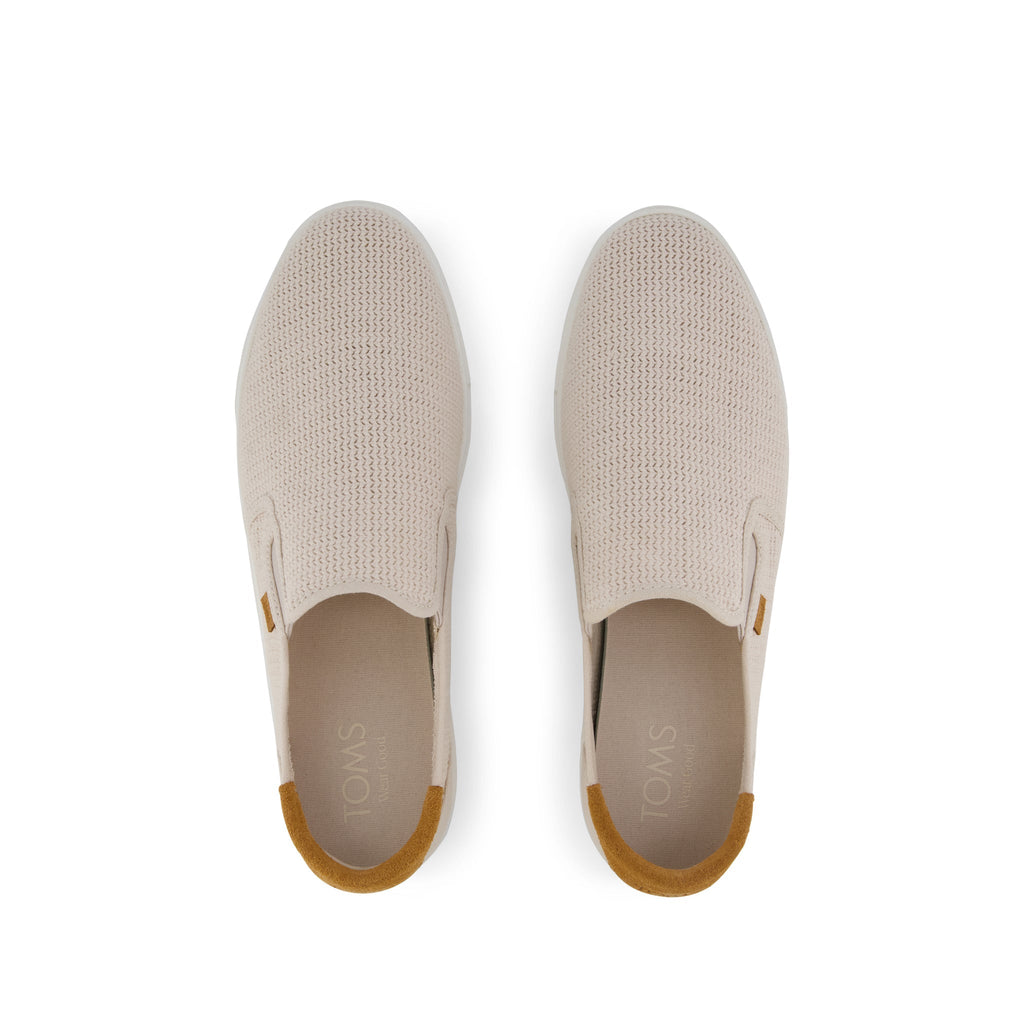 Mens Baja 2.0 Slip On Sneaker Taupe Mesh - sneakers - view 6