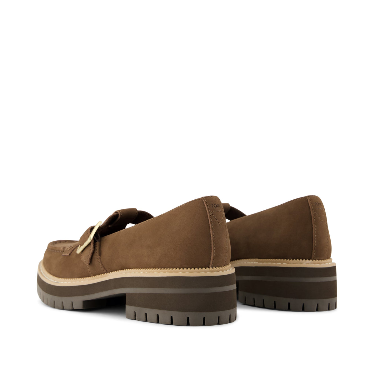 Womens Cara Mary Jane Loafer Hot Cocoa Nubuck Leather - loafers - view 4