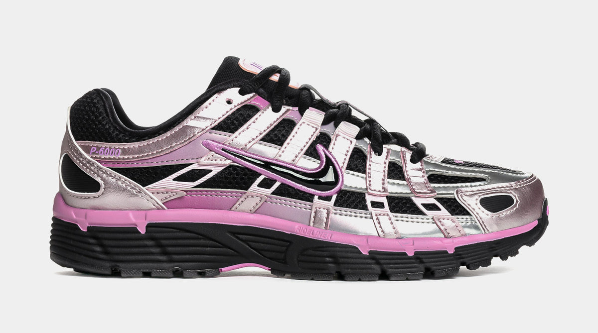 P-6000 Womens Lifestyle Shoes (Black/Pink) - sneakers