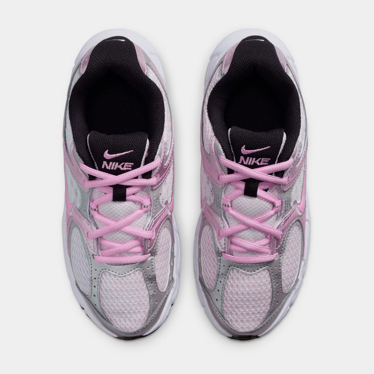 V5 RNR Grade School Running Shoes (Pearl Pink/Pink Rise) - sneakers - view 2
