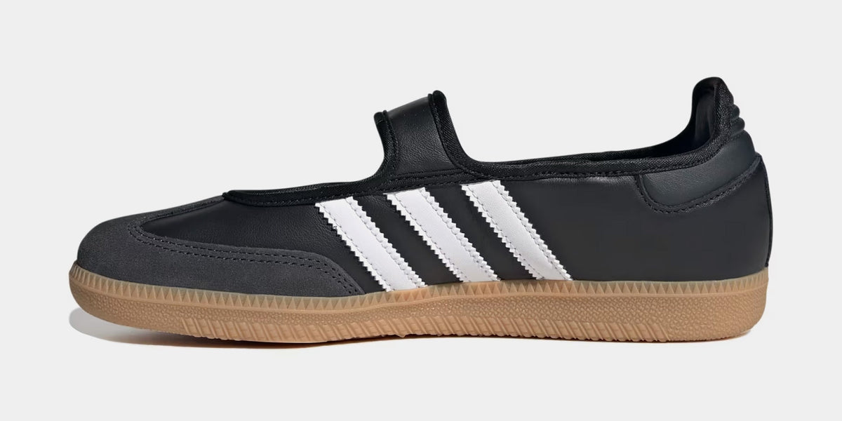 Samba Jane Womens Lifestyle Shoes (Cloud White/Carbon/Core Black) - sneakers - view 3