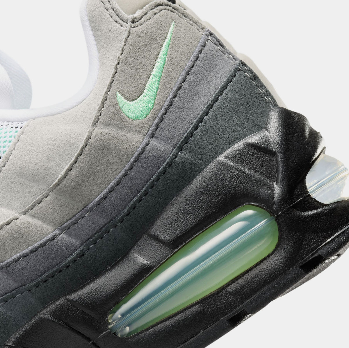 Air Max 95 Big Bubble Fresh Mint Womens Running Shoes (Black/Fresh Mint/White/Medium Grey) - sneakers - view 6
