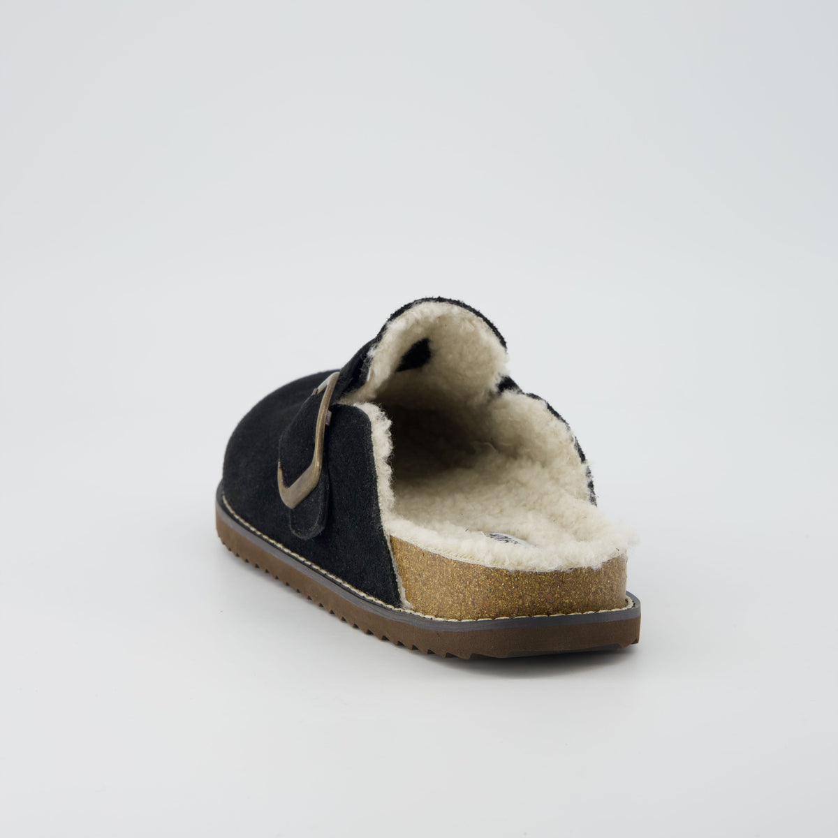 Blain Fur Genuine Suede Clogs - sneakers - view 5