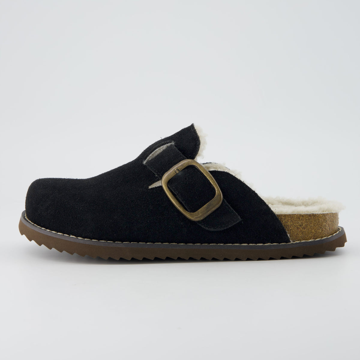 Blain Fur Genuine Suede Clogs - sneakers