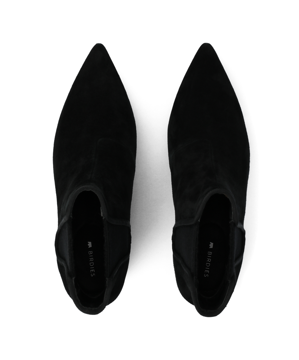The Goldfinch 40 Chelsea Bootie - Black Suede - chelsea-boots - view 2