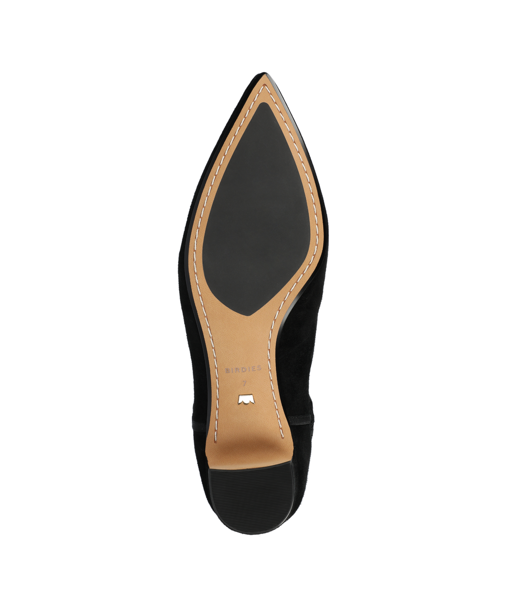 The Goldfinch 40 Chelsea Bootie - Black Suede - chelsea-boots - view 5