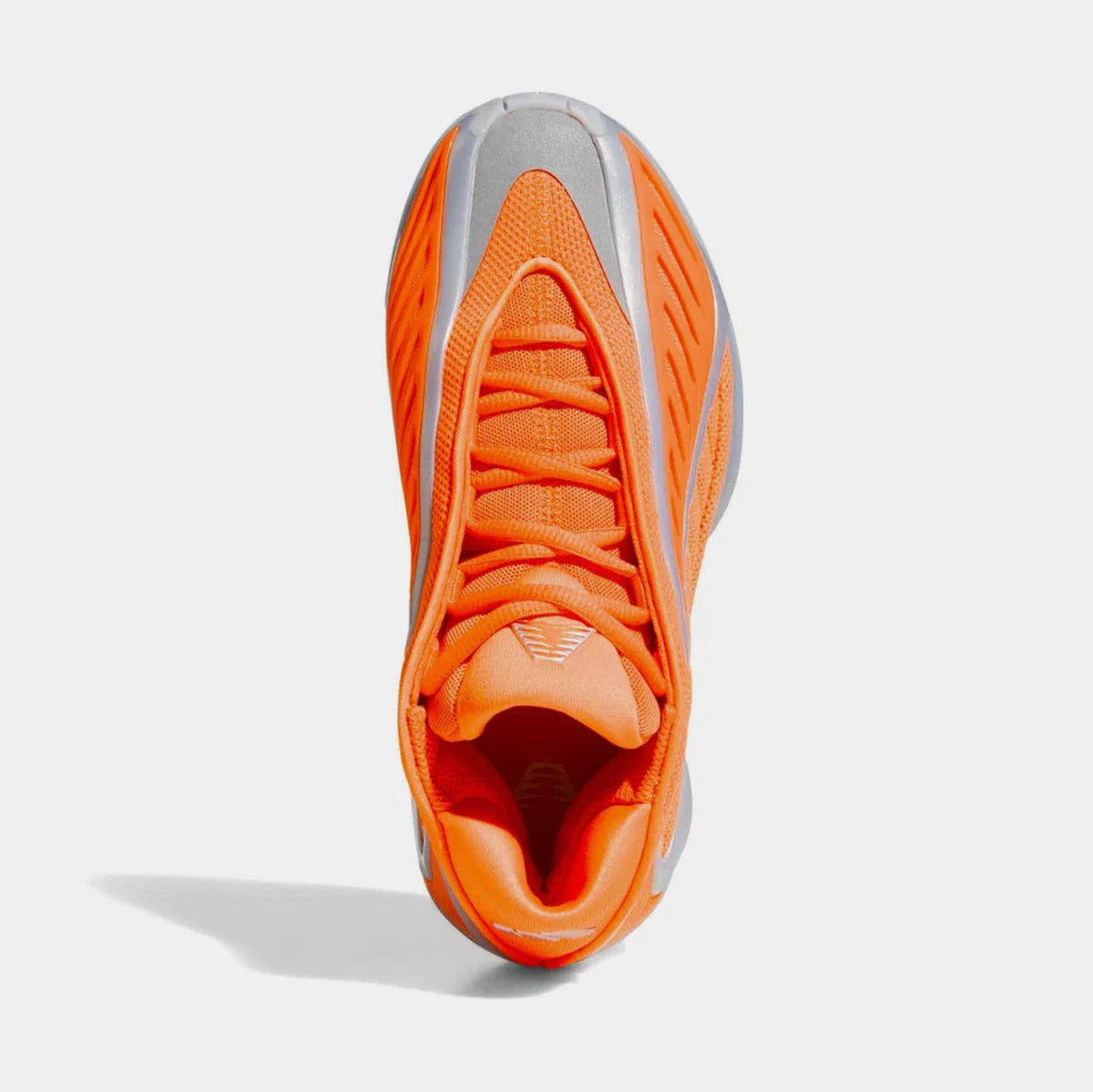 Anthony Edwards 2 All Star Grade School Basketball Shoes (Lucid Orange/Silver Metallic/Grey One) - sneakers - view 2
