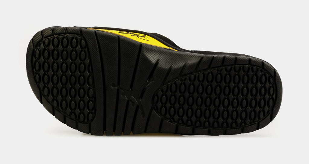 Hydro 4 Retro Mens Sandals (Black/Yellow) - sneakers - view 3