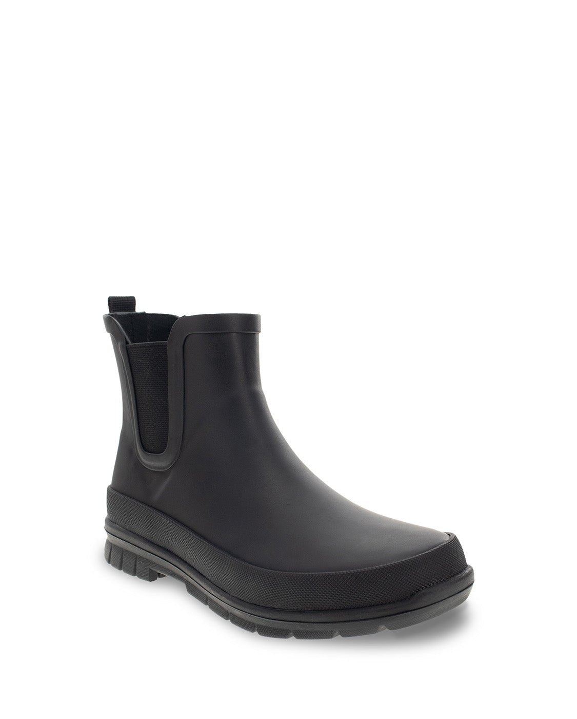 Women's Classic Matte Chelsea Rain Boot - Black - chelsea-boots - view 2